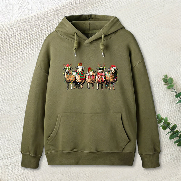Christmas Sheep Hoodie