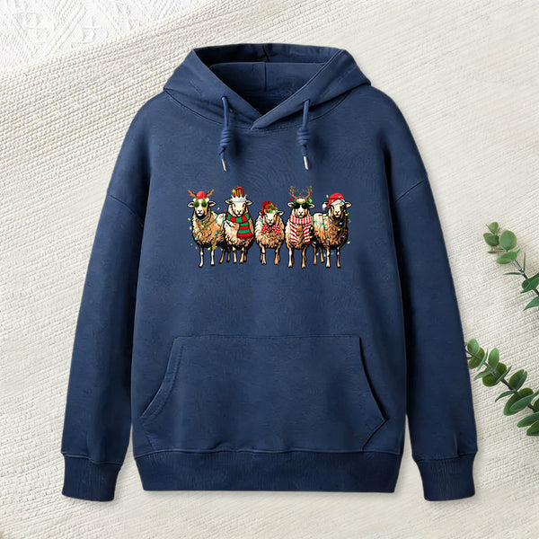 Christmas Sheep Hoodie