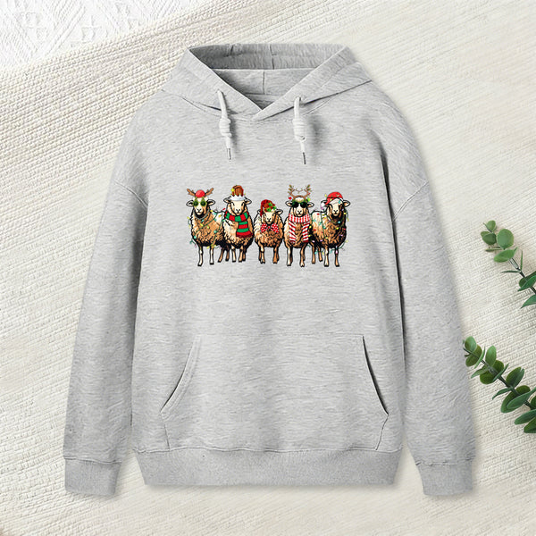 Christmas Sheep Hoodie