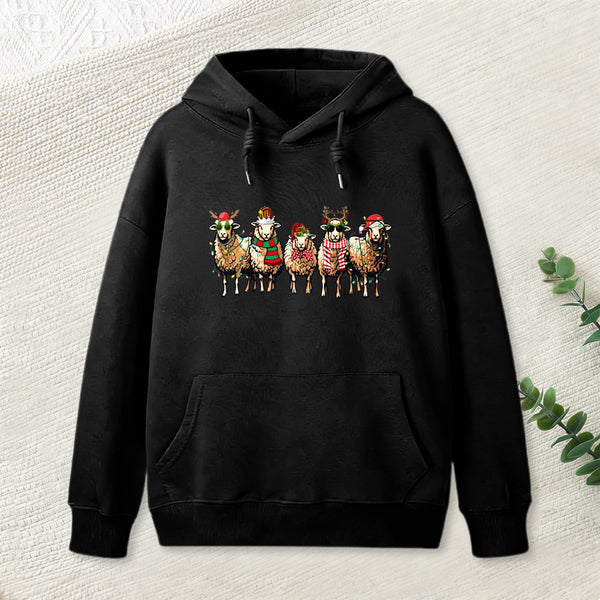 Christmas Sheep Hoodie