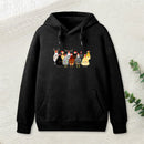 A Flock Of Christmas Chickens Hoodie