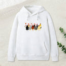 A Flock Of Christmas Chickens Hoodie