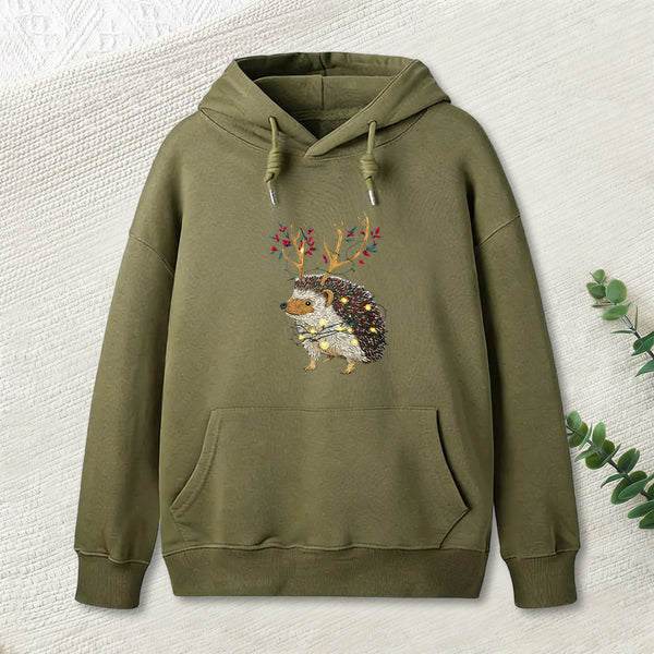 Christmas Hedgehog Hoodie