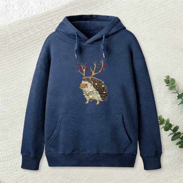 Christmas Hedgehog Hoodie