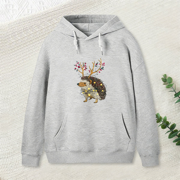 Christmas Hedgehog Hoodie