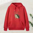Christmas Hedgehog Hoodie